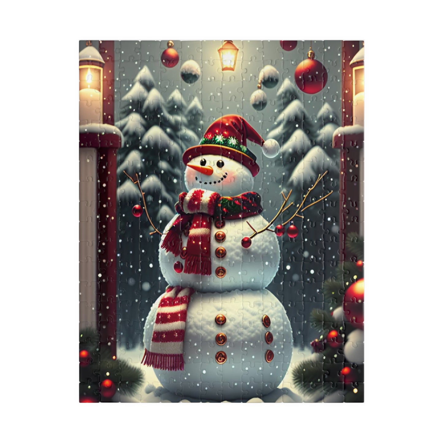 Snowman Puzzle (110, 252, 500, 1014-piece)
