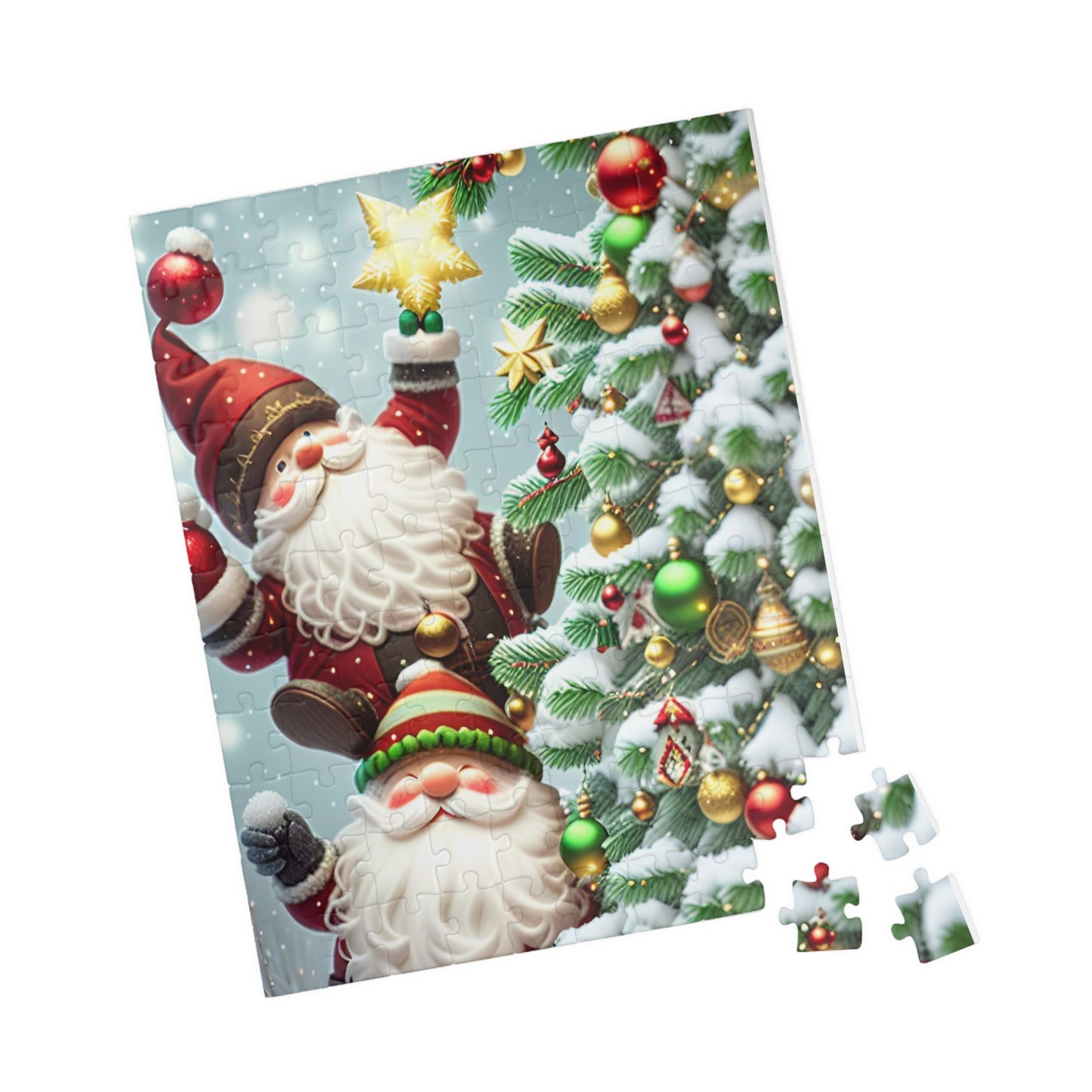 Christmas Gnomes Puzzle (110, 252, 500, 1014-piece)