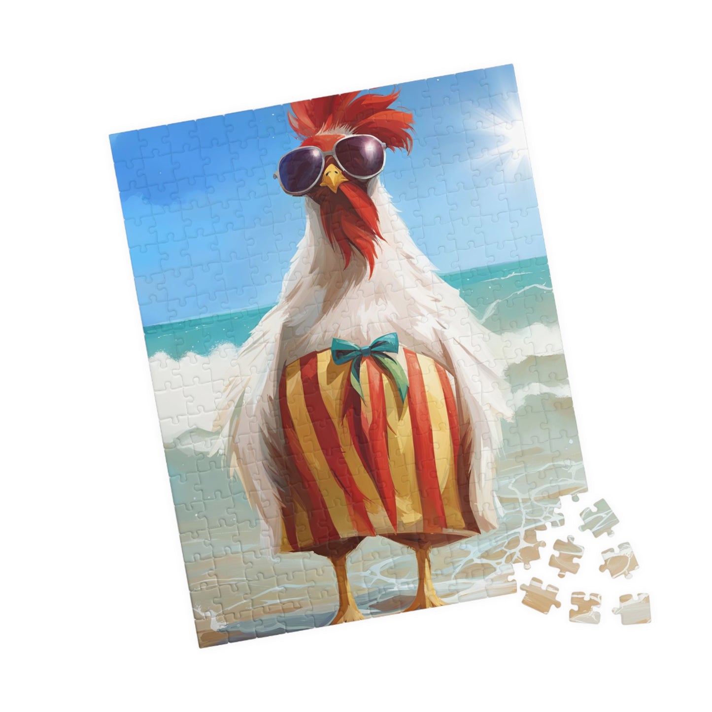 Cool Chicken Puzzle (110, 252, 500, 1014-piece)
