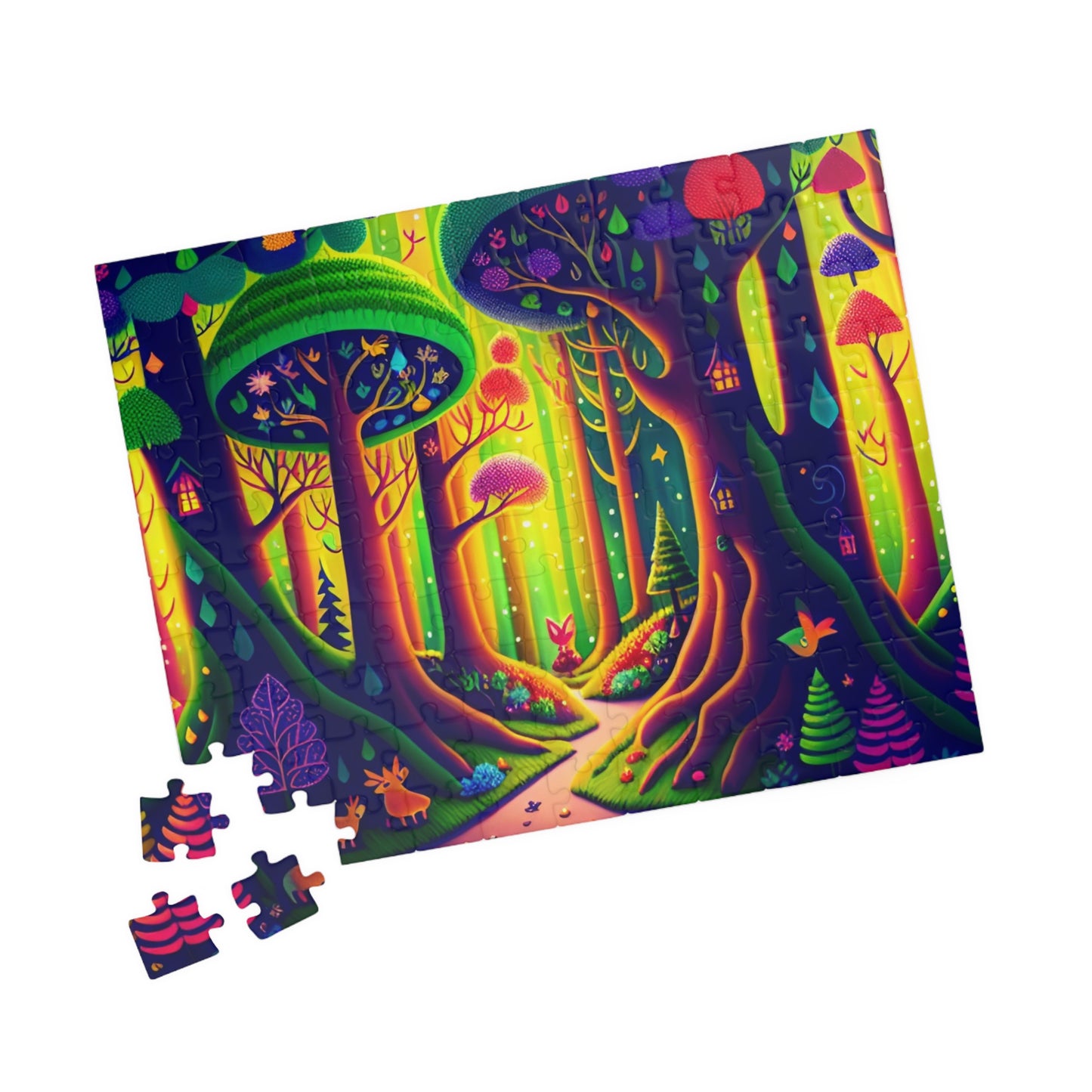 Kid’s Enchanted Forest Puzzle, 110-Piece