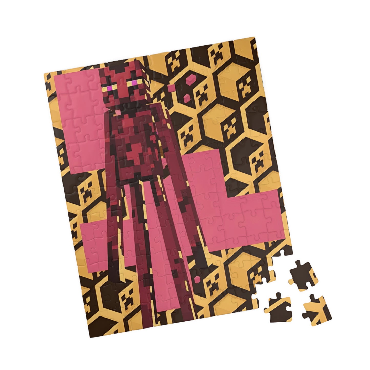 MineCraft Enderman Puzzle (110, 252, 500, 1014-piece)