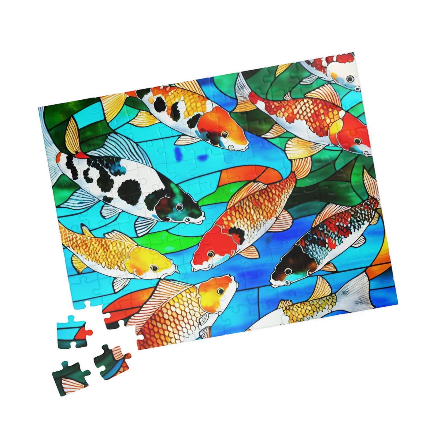 Koi Fish Puzzle, 110-Piece
