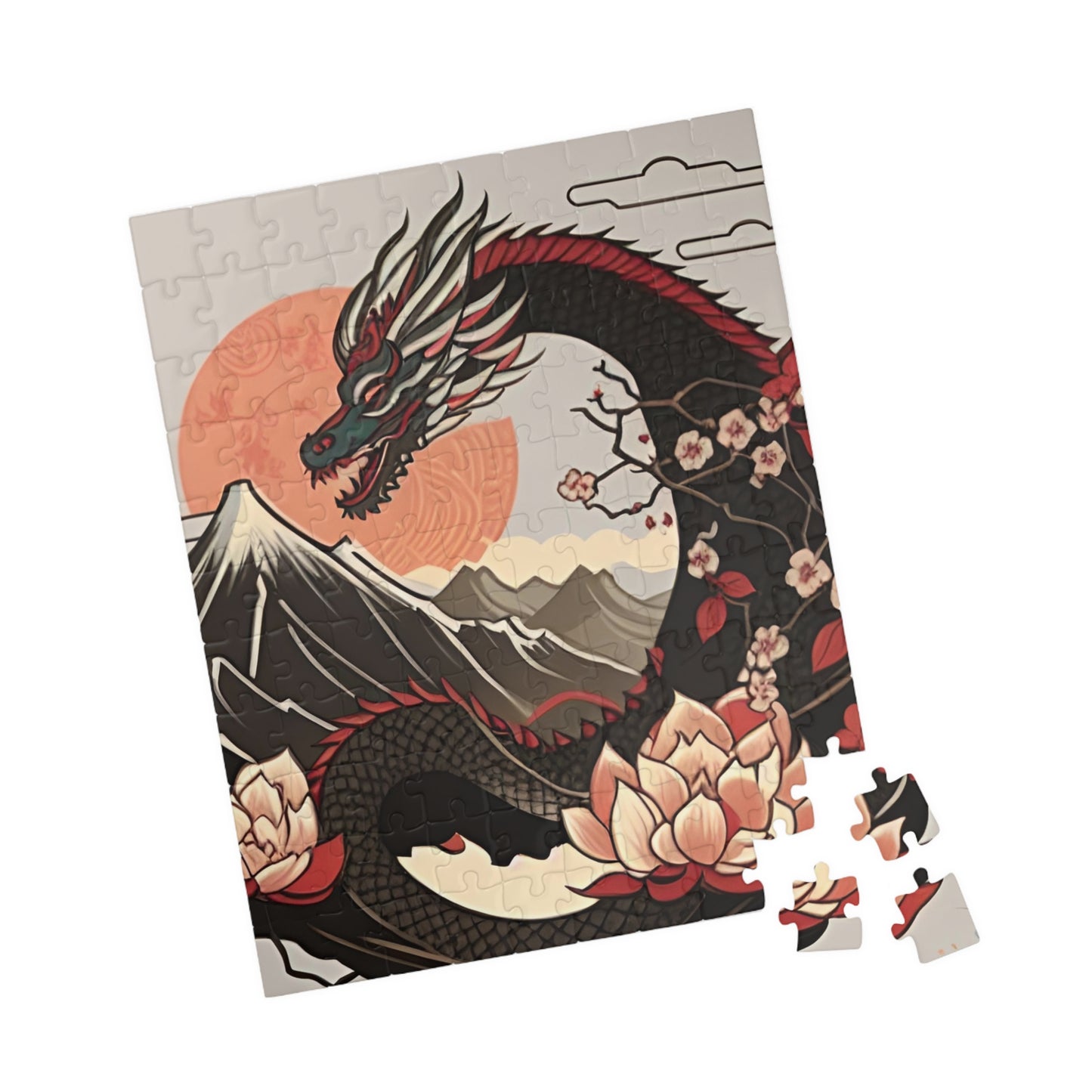 Year of the Wood Dragon 2024 Puzzle (110, 252, 520-piece)