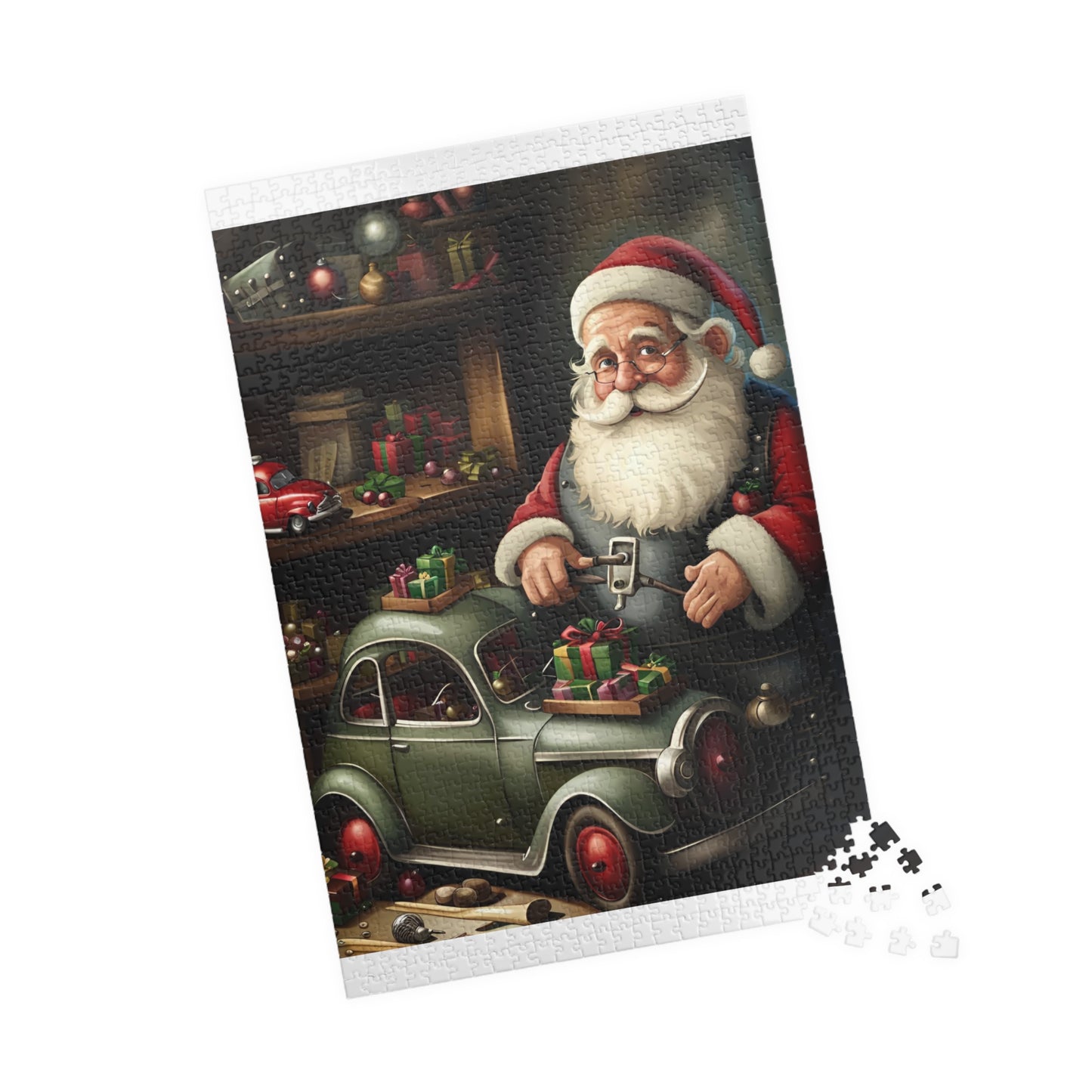 Santa's Workshop Puzzle (110, 252, 500, 1014-piece)