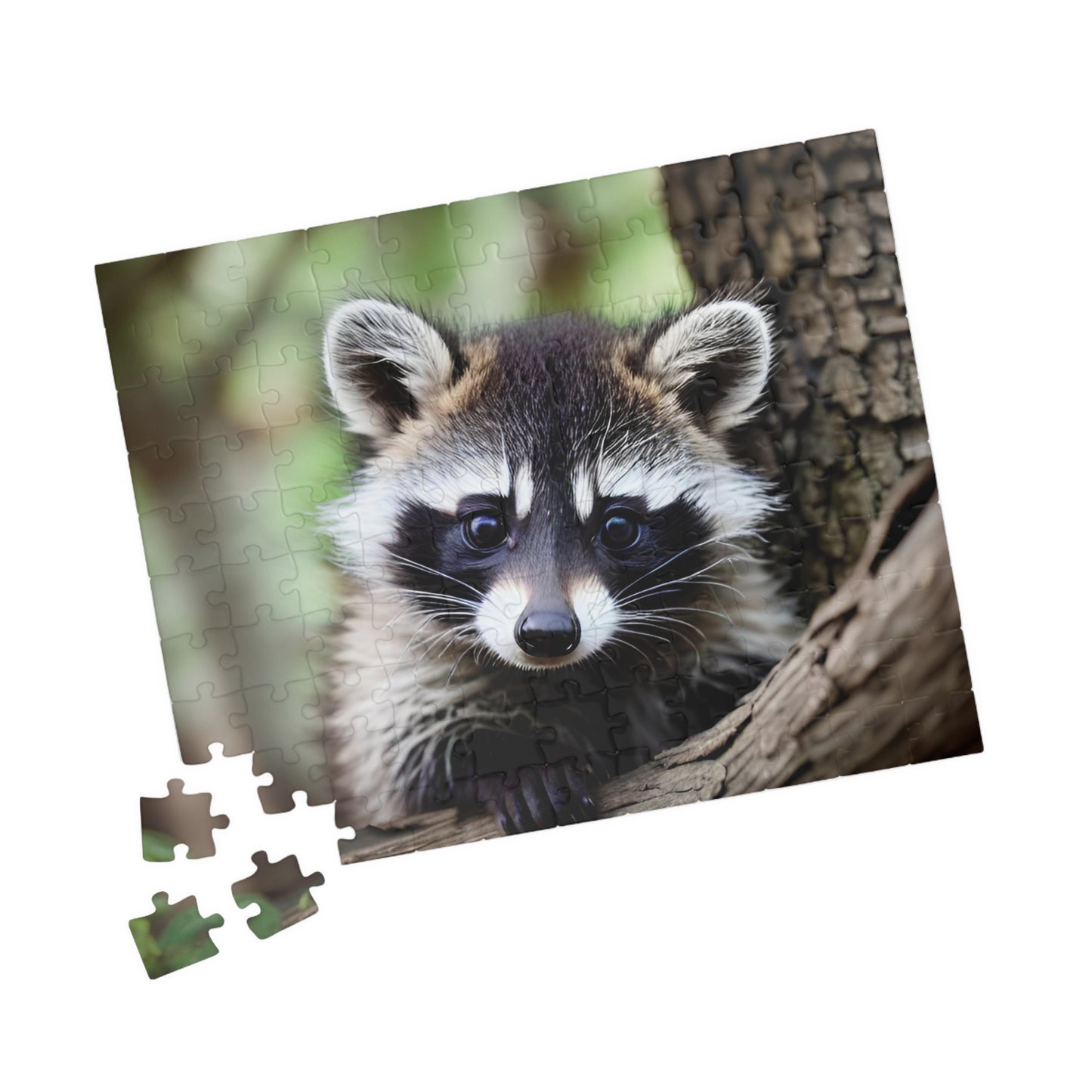 Kid’s Raccoon Puzzle, 110 Piece