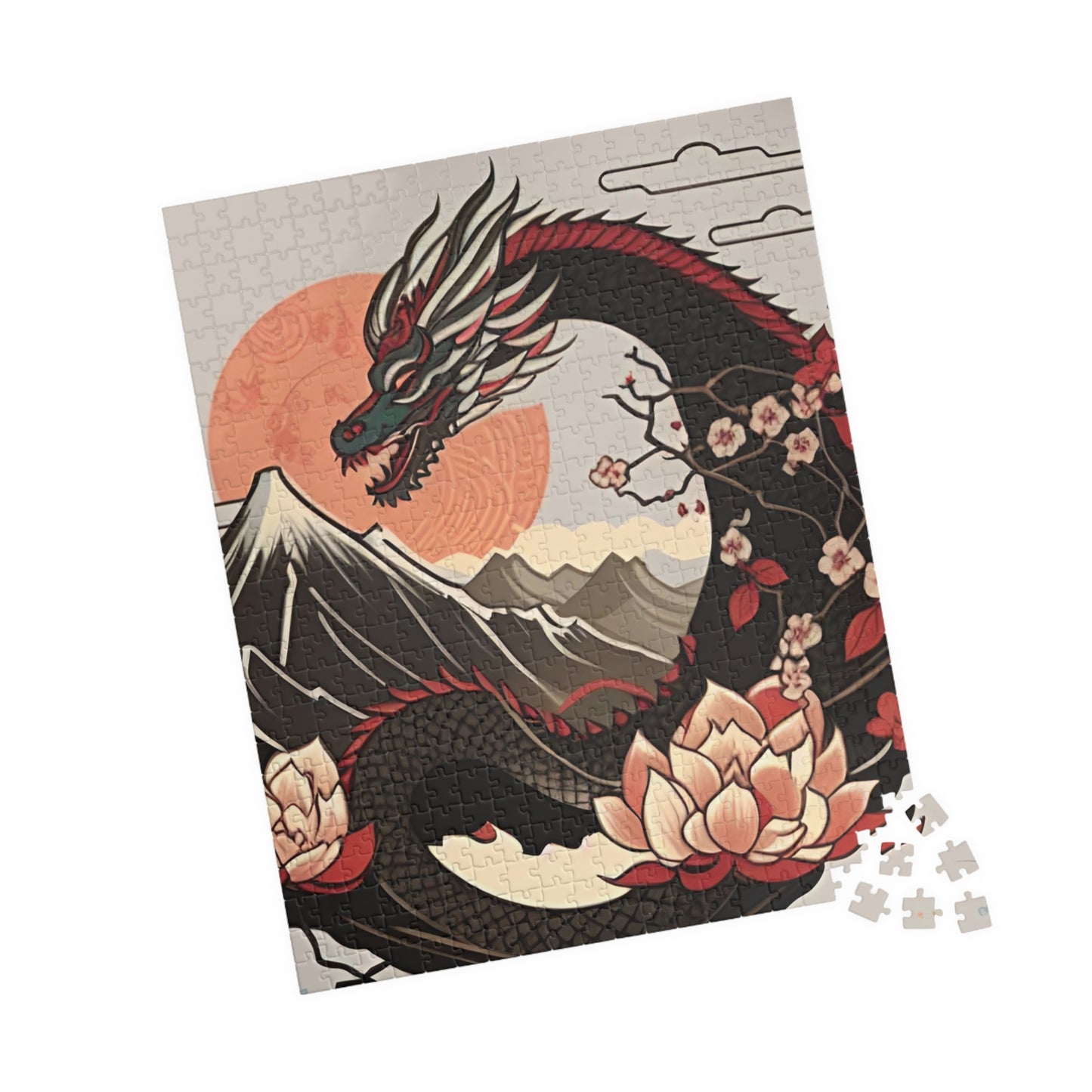 Year of the Wood Dragon 2024 Puzzle (110, 252, 520-piece)