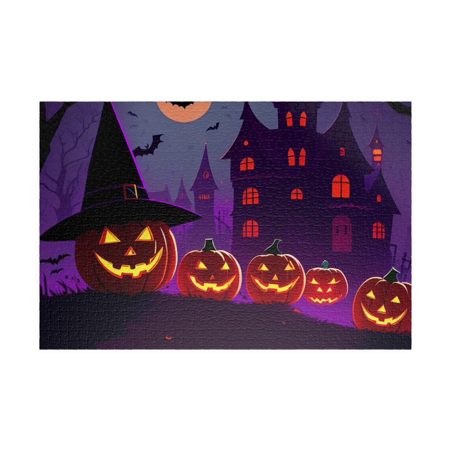 Halloween Witch Puzzle (110, 252, 500, 1014-piece)
