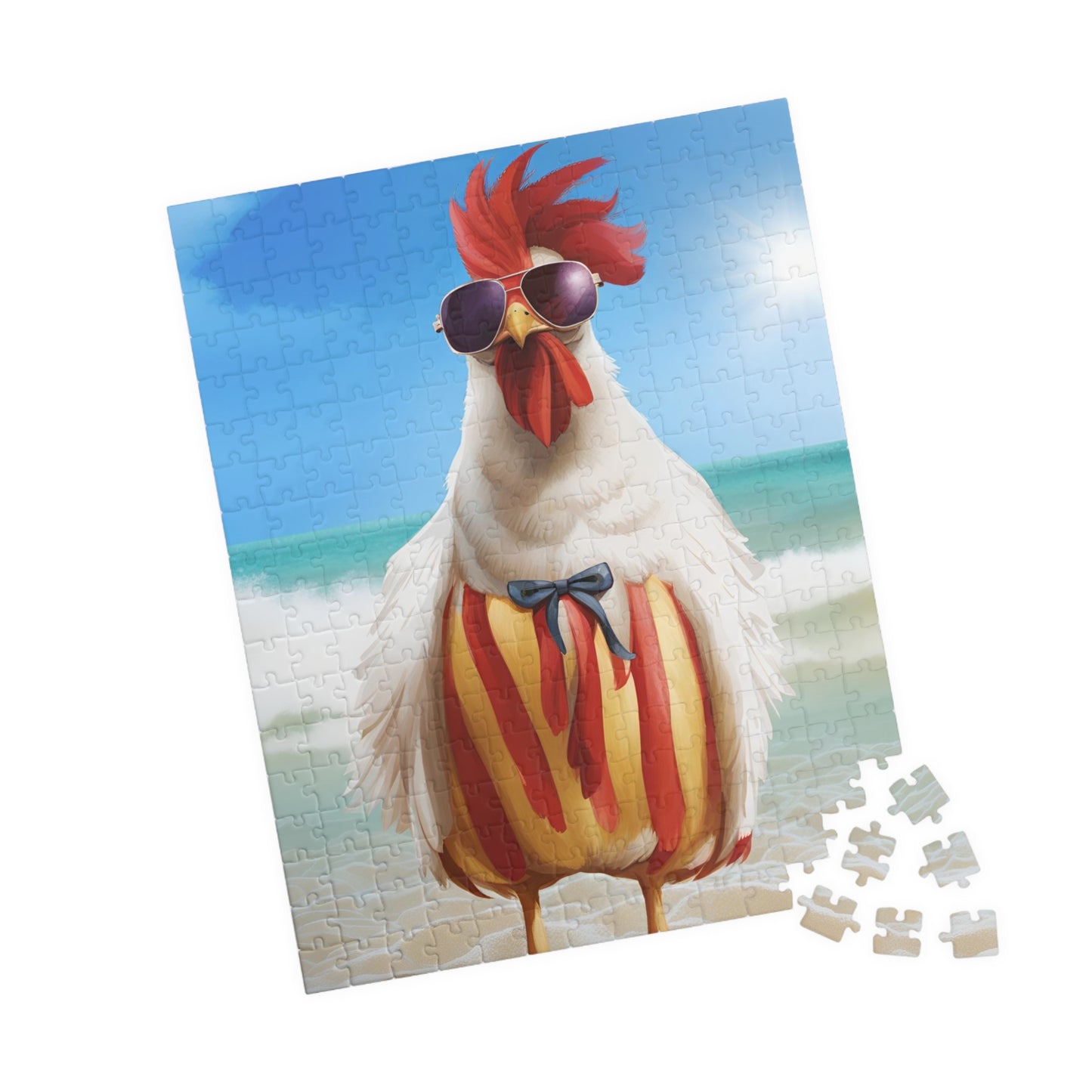 A Chicken Puzzle (110, 252, 500, 1014-piece)