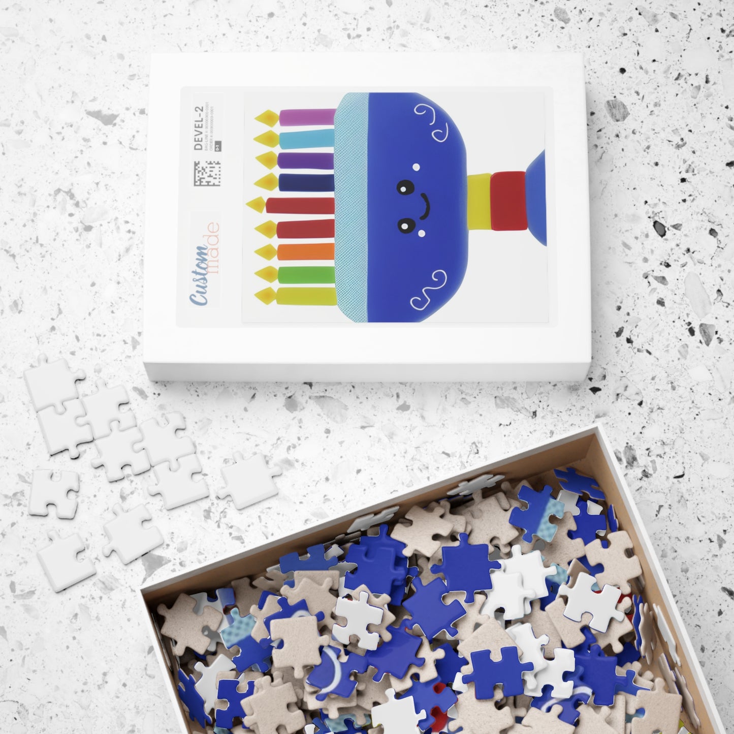 Mr. Menorah Puzzle (110, 252, 520, 1014-piece)