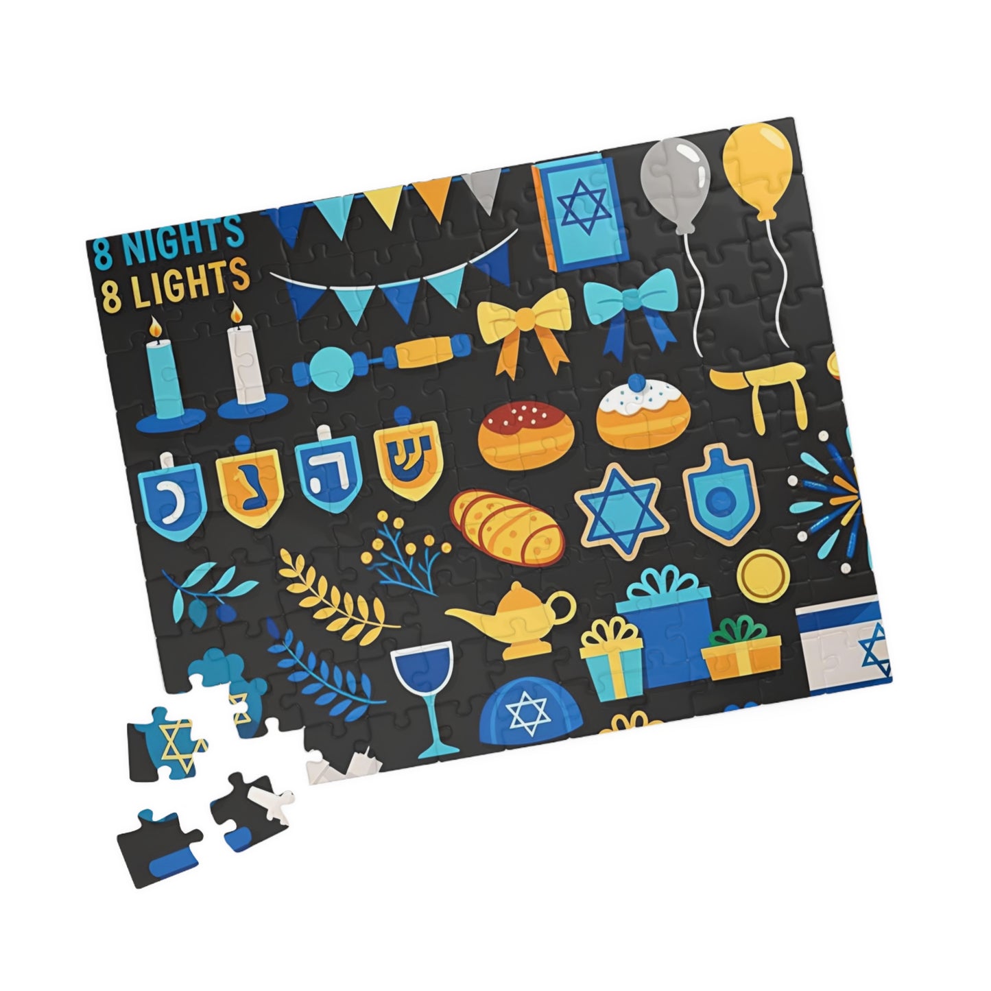 Hanukkah Puzzle (110, 252, 500, 1014-piece)
