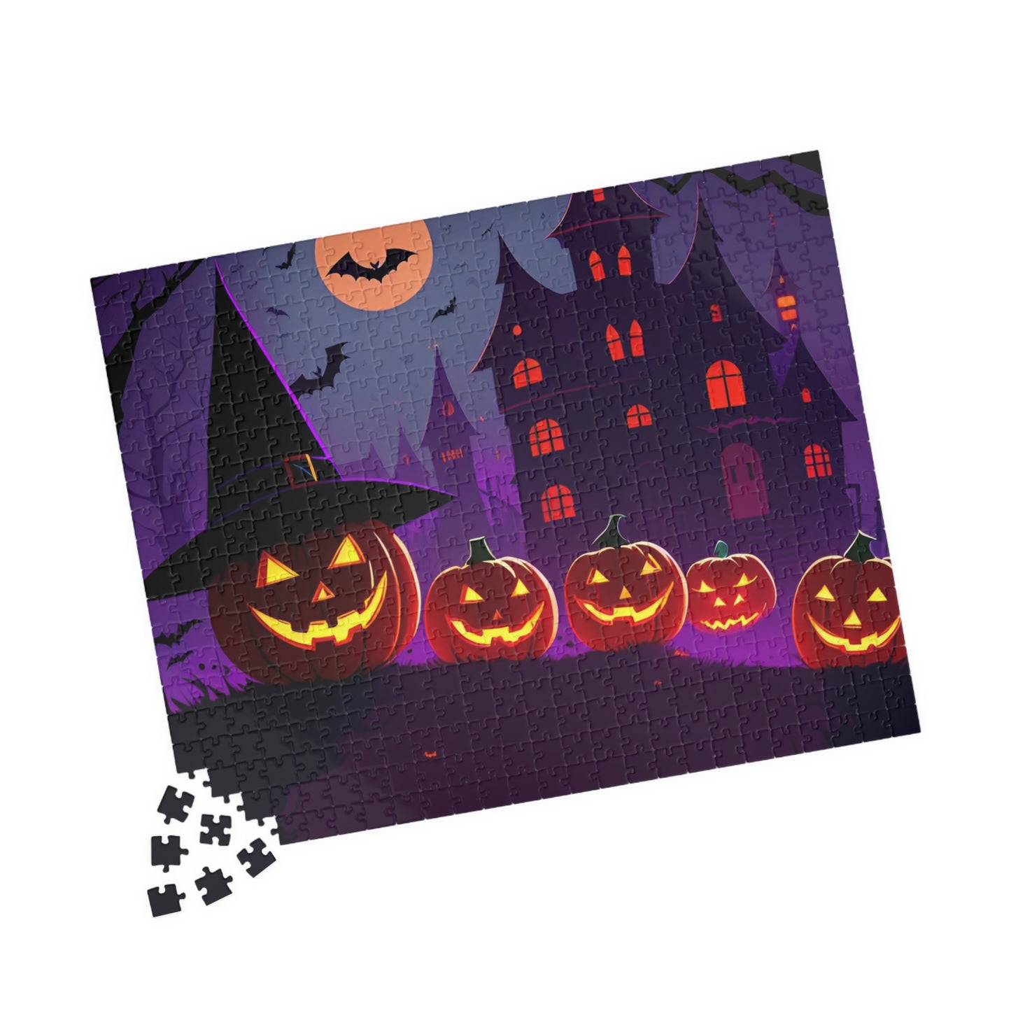 Halloween Witch Puzzle (110, 252, 500, 1014-piece)