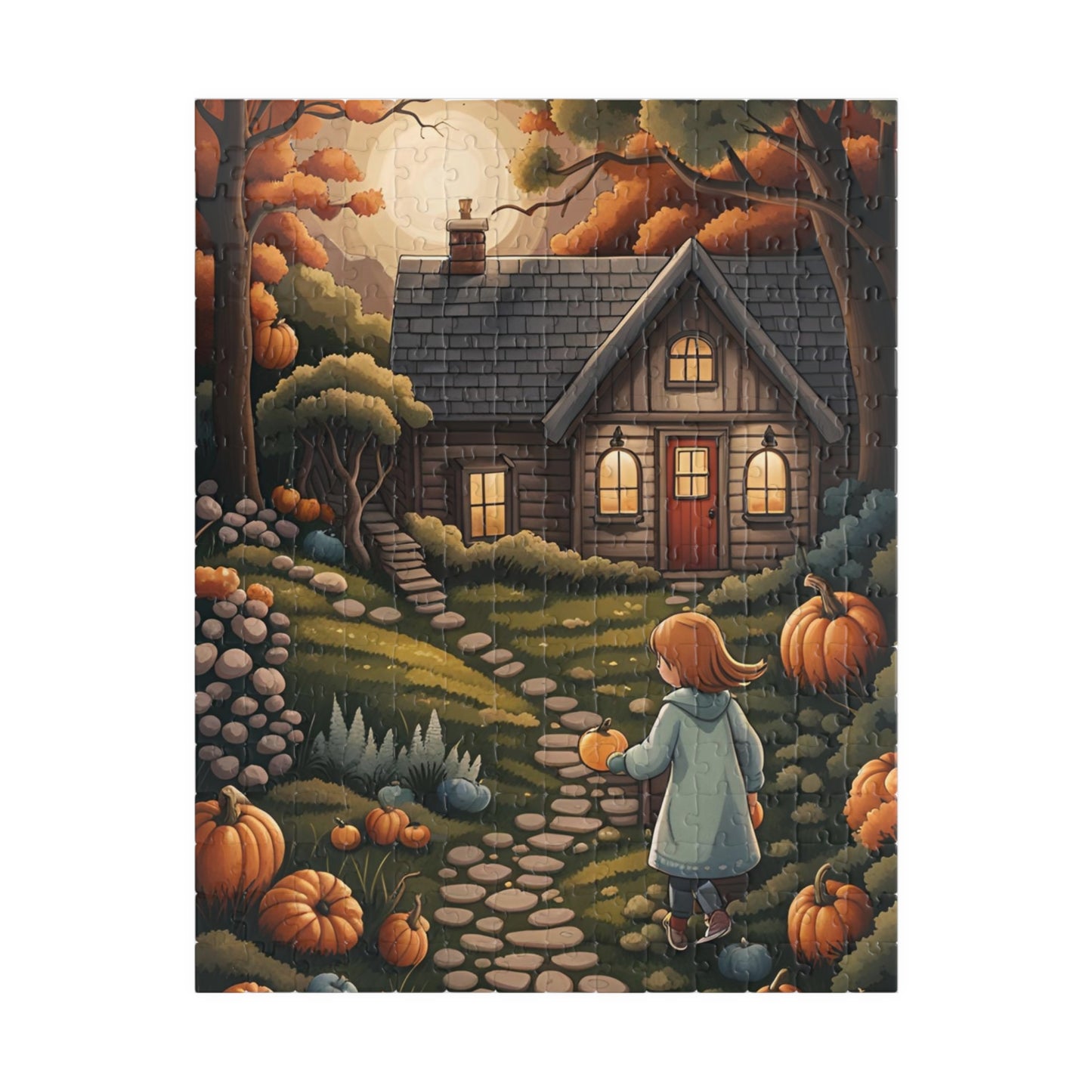 Forest in Fall Puzzle, 252-Piece