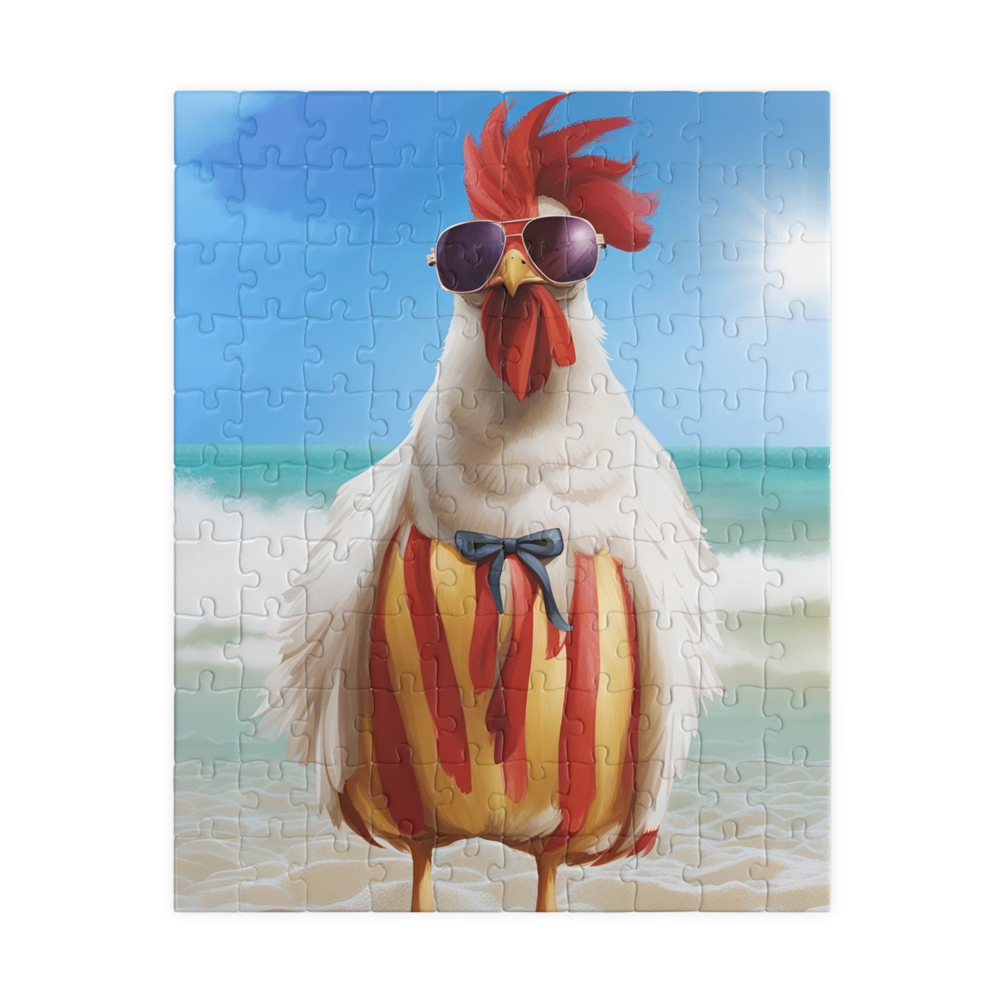 A Chicken Puzzle (110, 252, 500, 1014-piece)