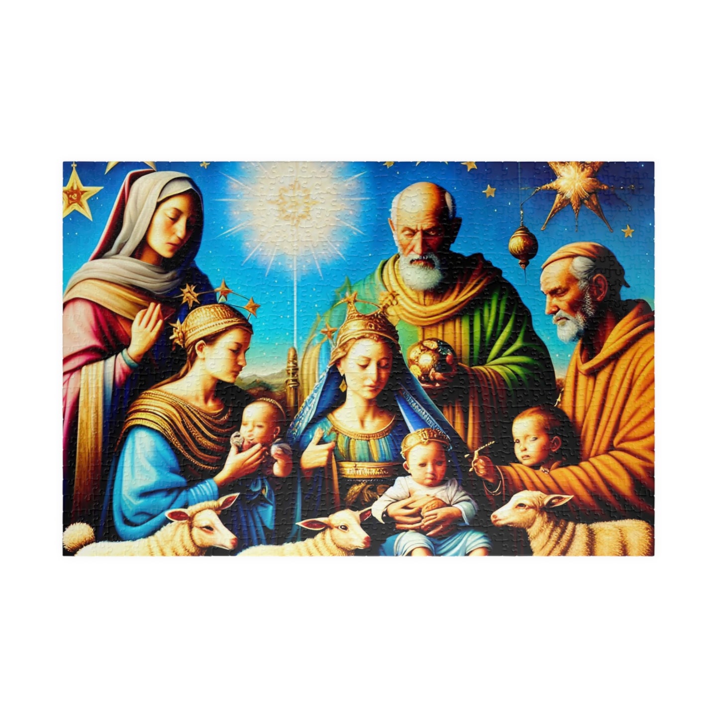 Nativity Puzzle (110, 252, 500, 1014-piece)