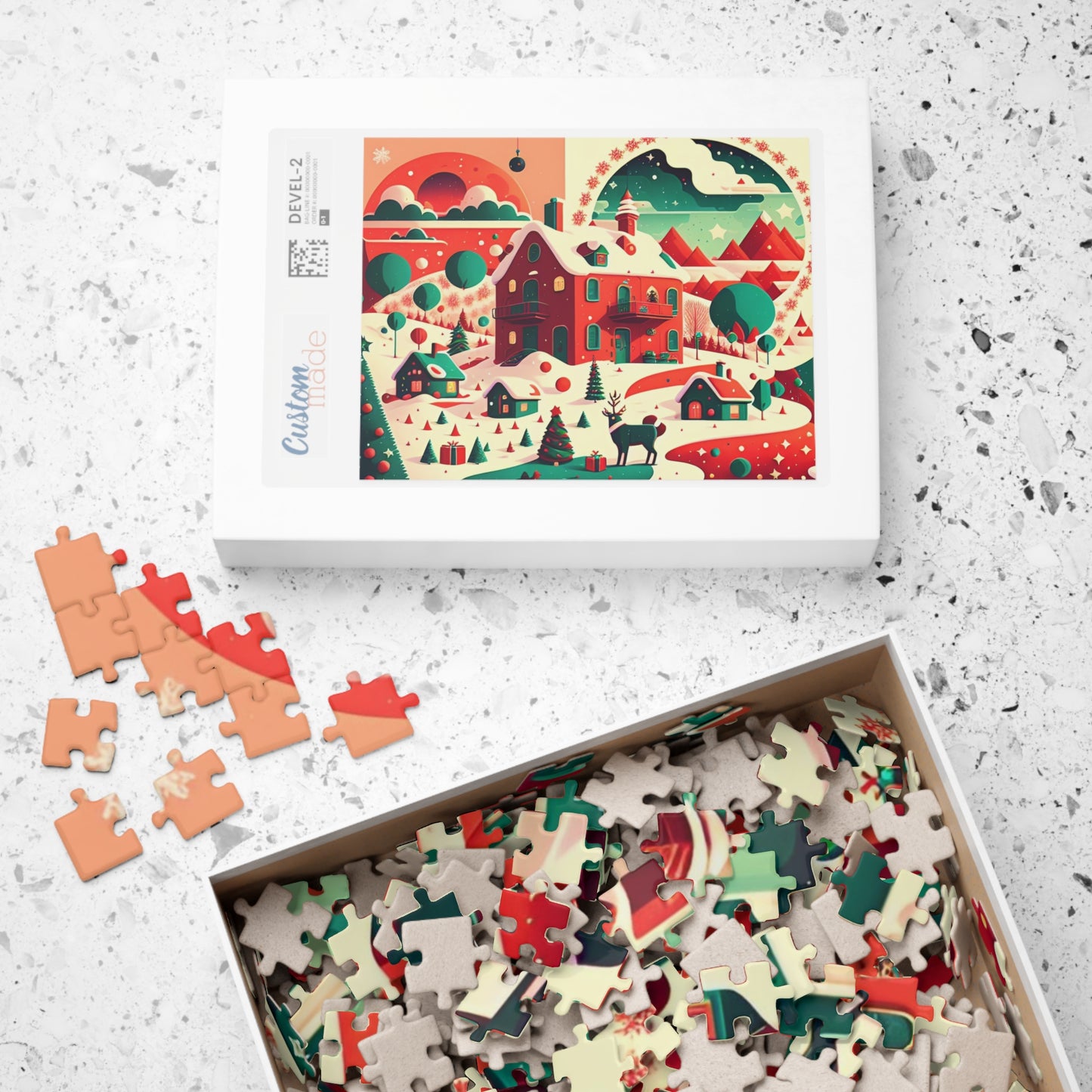 Christmas Land Puzzle (110, 252, 500, 1014-piece)