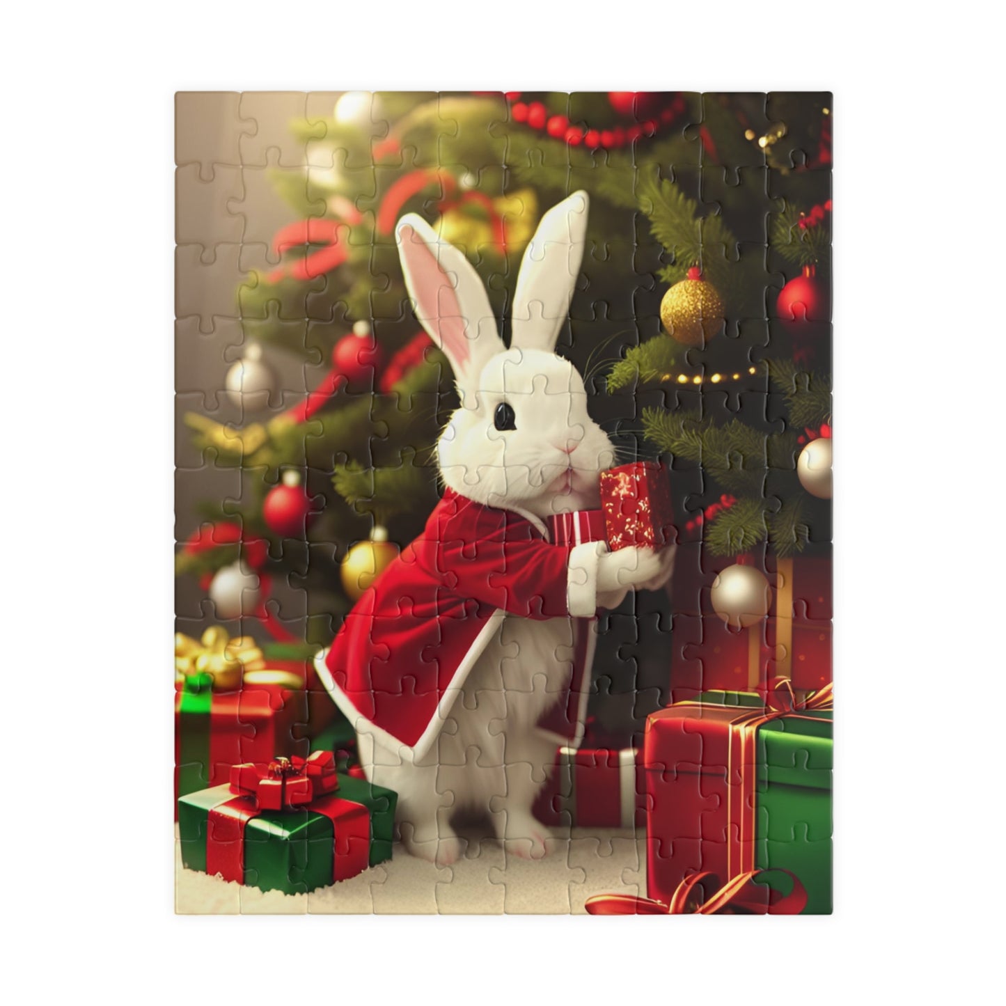 White Rabbit Puzzle (110, 252, 500, 1014-piece)