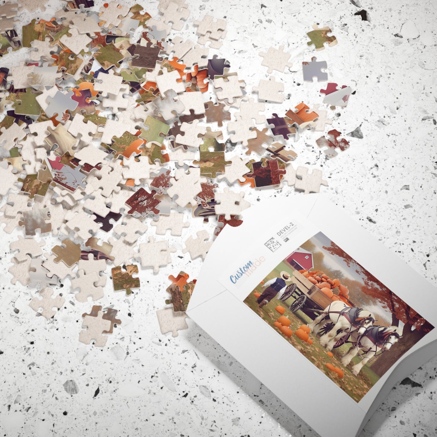 Clydesdales Autumn Puzzle (110, 252, 500, 1014-piece)