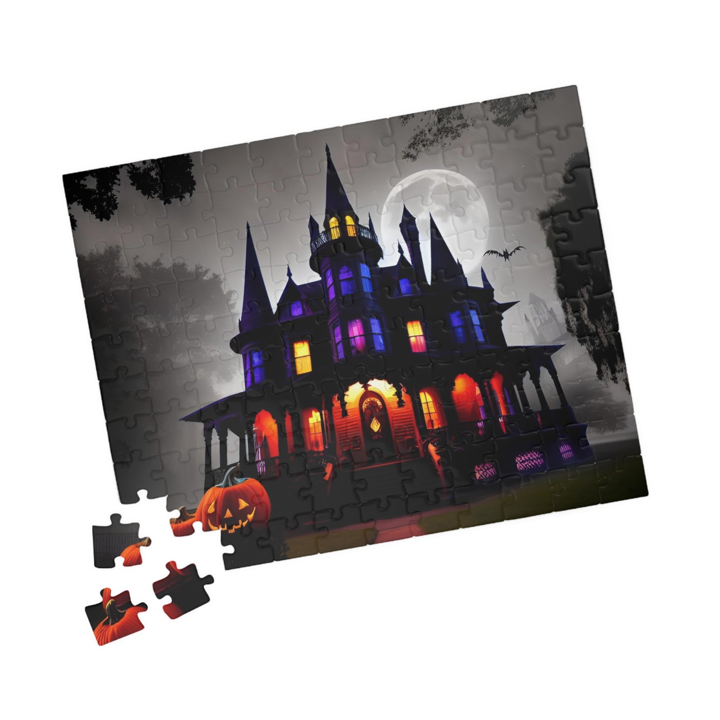 Haunted House Puzzle, 110-Piece