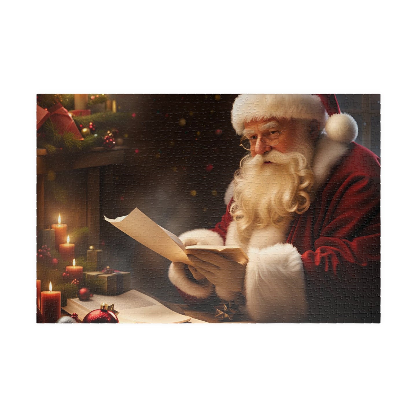Santa's List Puzzle (110, 252, 500, 1014-piece)