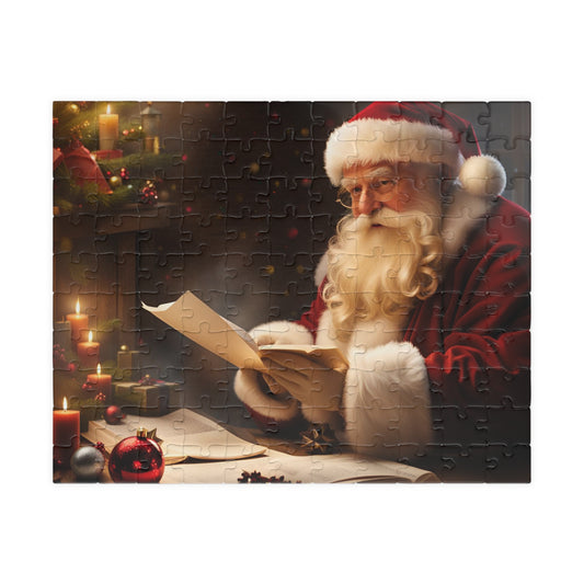 Santa's List Puzzle (110, 252, 500, 1014-piece)