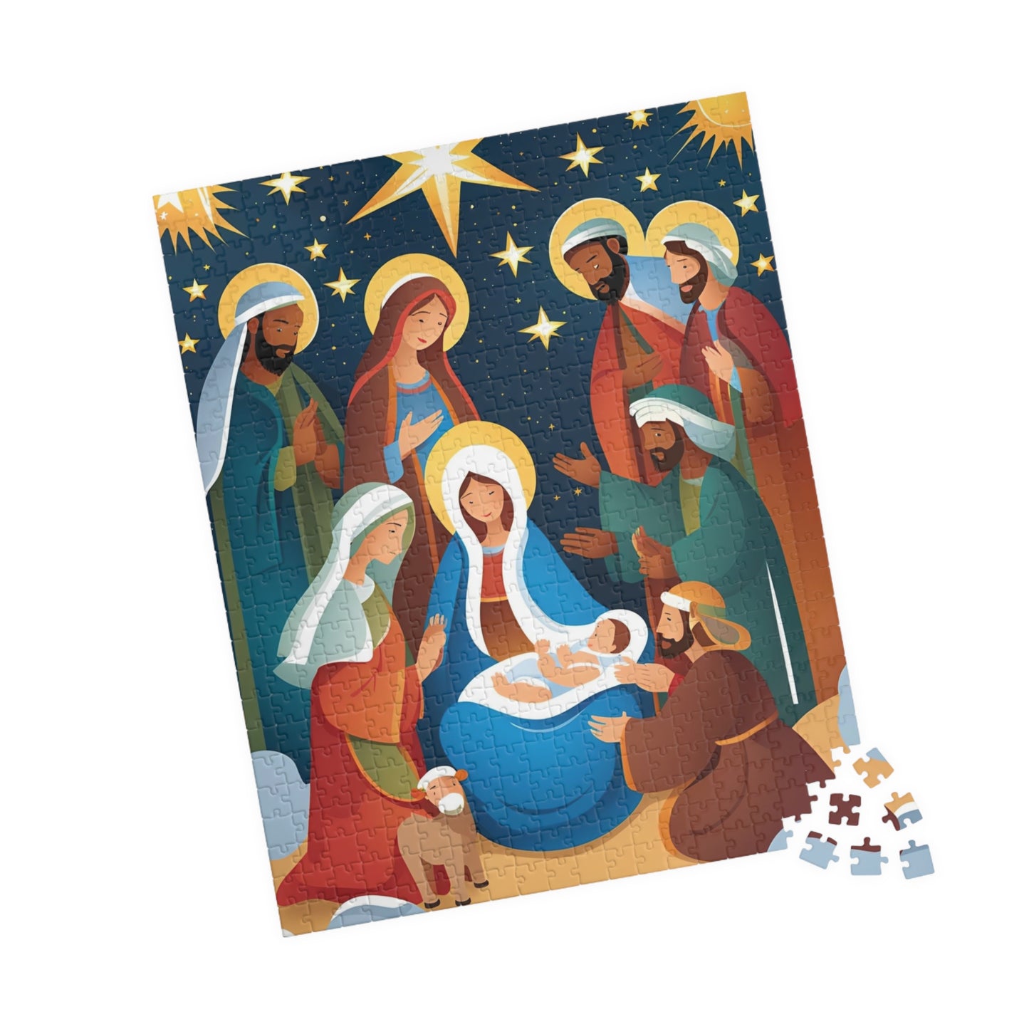 Christmas Nativity Puzzle (110, 252, 500, 1014-piece)