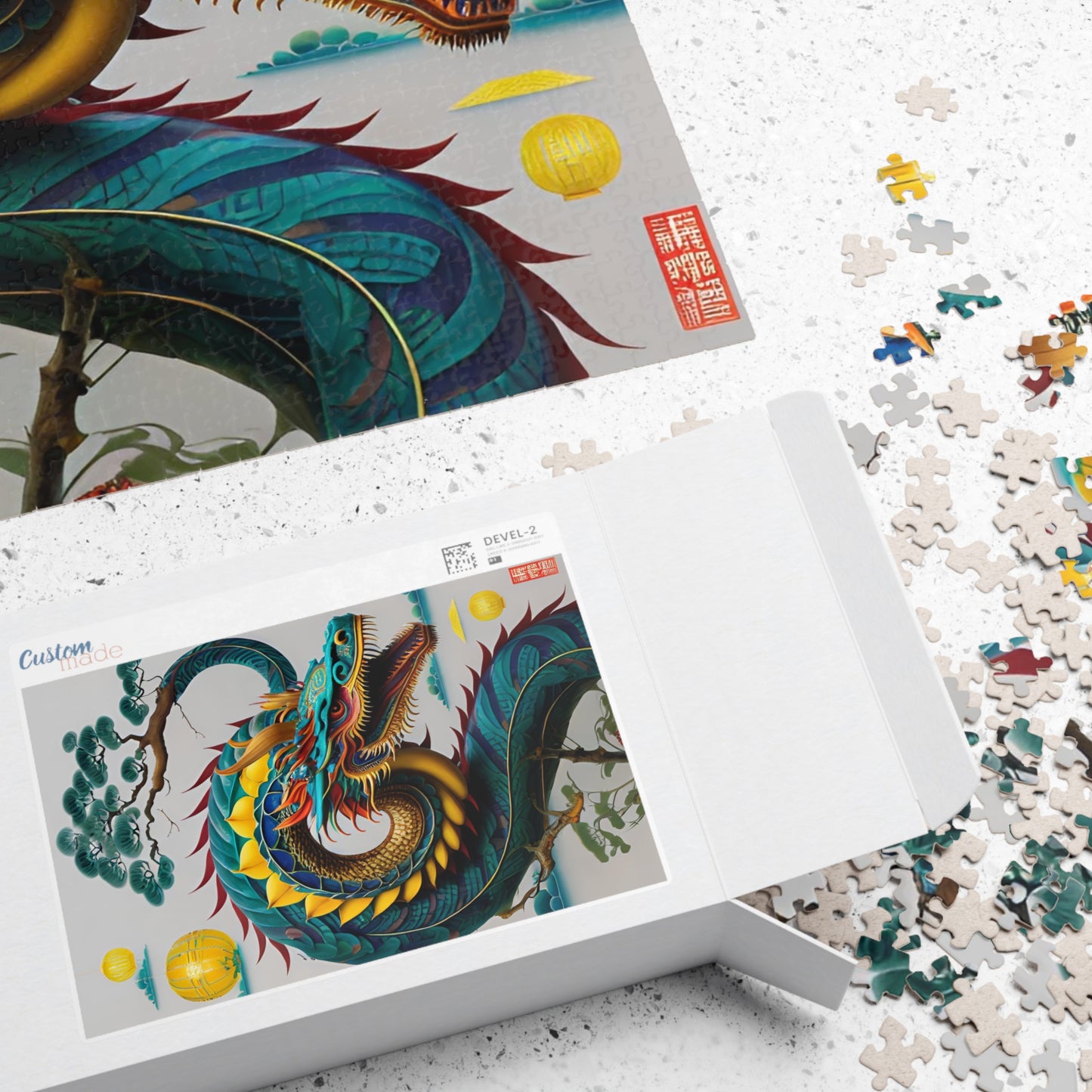 Year of the Wood Dragon 2024 Puzzle (110, 252, 520, 1014-piece)