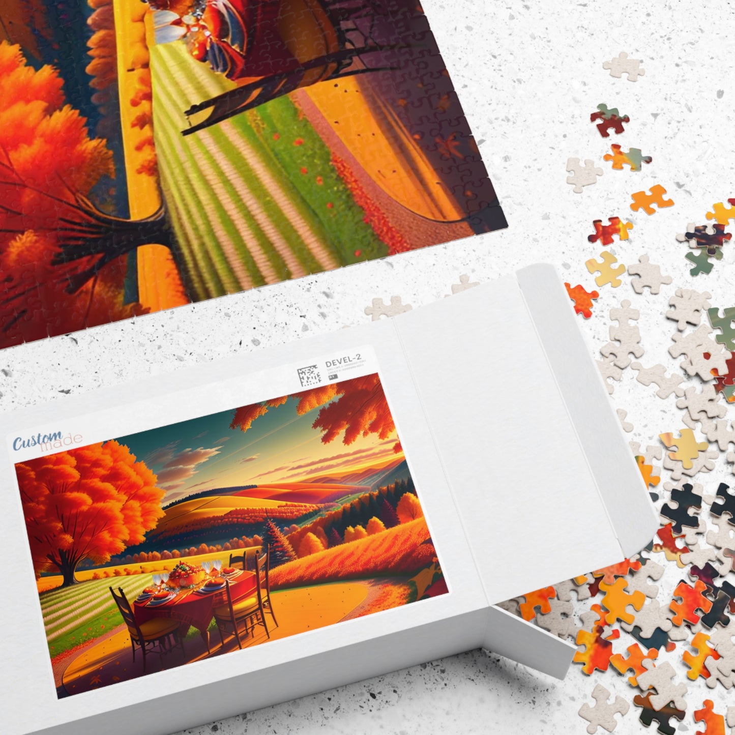 Thanksgiving Colors Puzzle (110, 252, 500, 1014-piece)