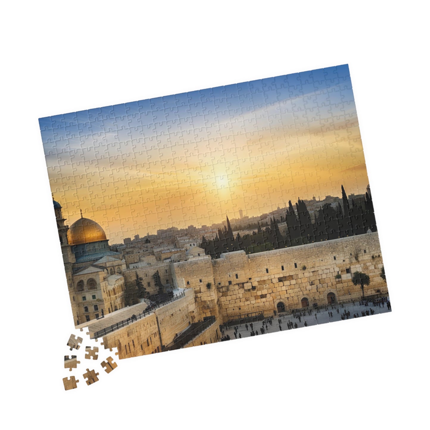 The Western Wall Jerusalem Puzzle (110, 252, 520, 1014-piece)