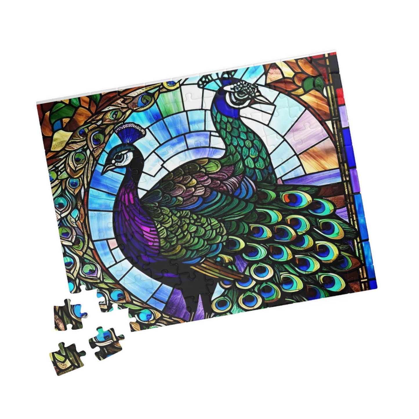 Peacock Puzzle, 110-Piece