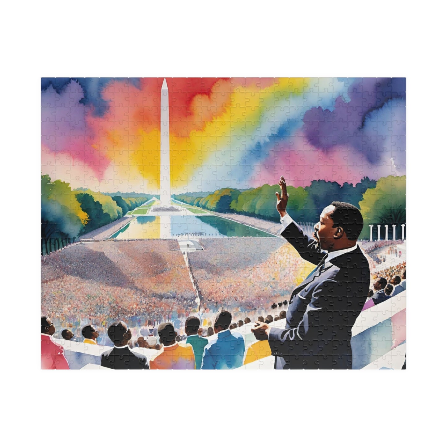 MLK I Have a Dream Puzzle (110, 252, 520, 1014-piece)