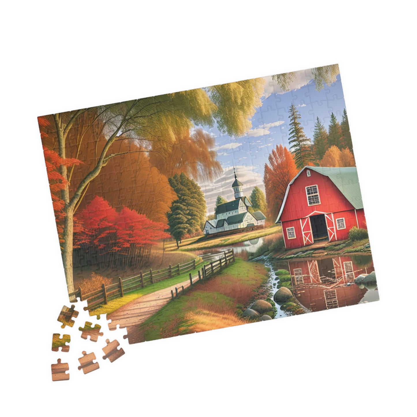 Autumn Puzzle (110, 252, 500, 1014-piece)