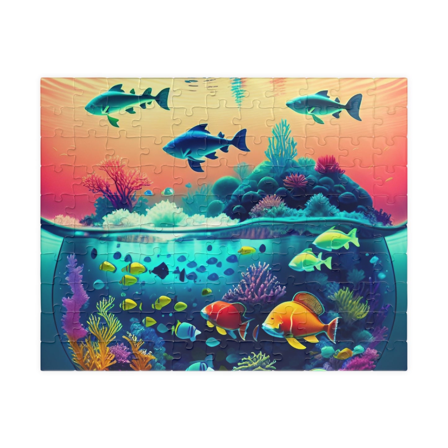 Kid's Underwater Fishbowl, 110-Piece
