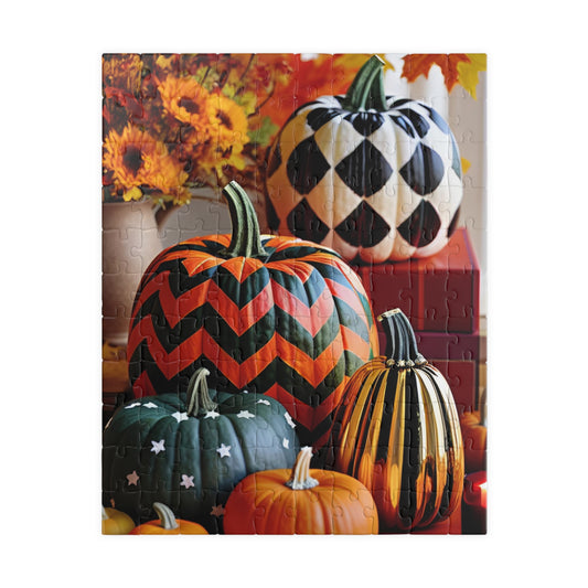 Fall Pumpkins Puzzle (110, 252, 500, 1014-piece)