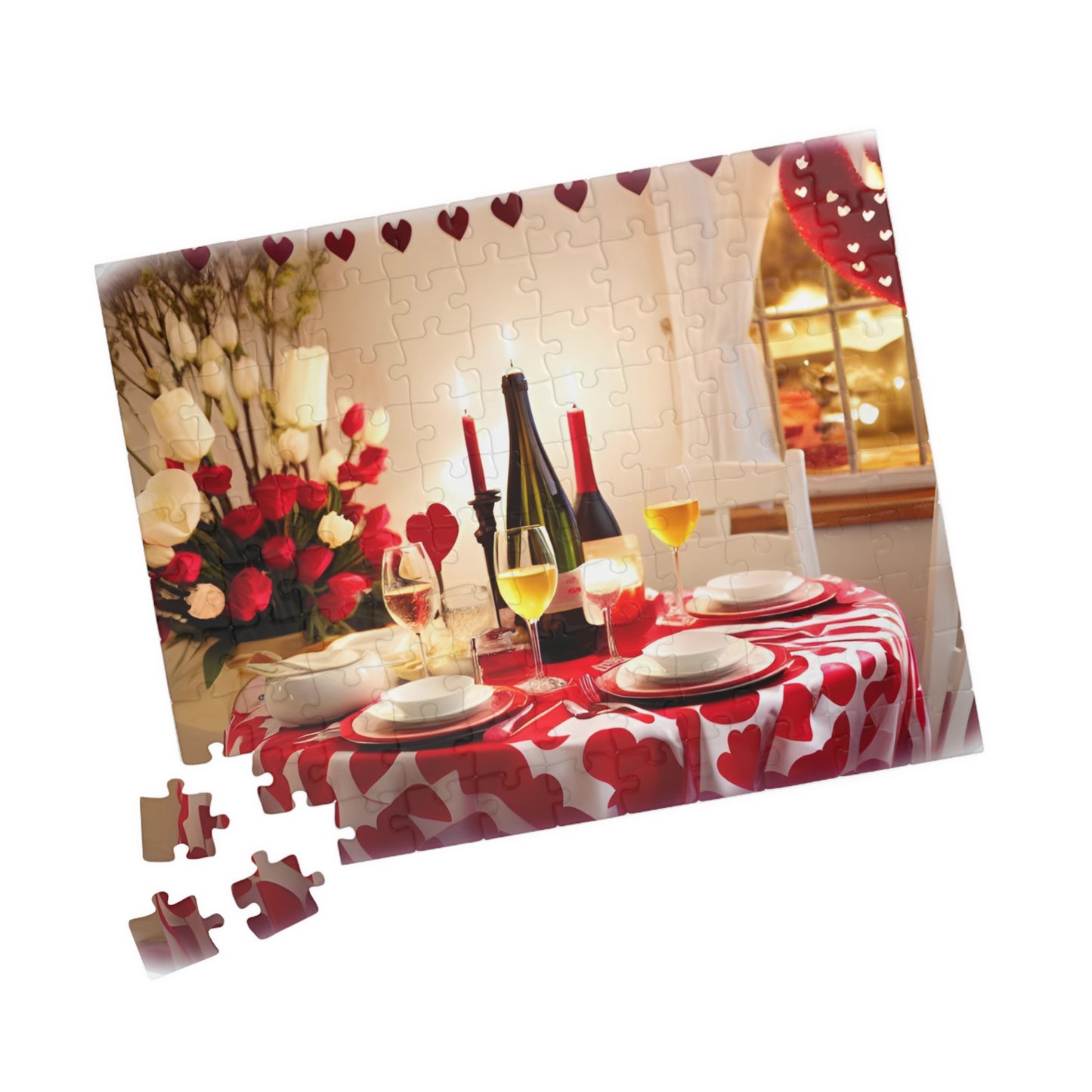 Romantic Valentine's Dinner Puzzle (110, 252, 520, 1014-piece)