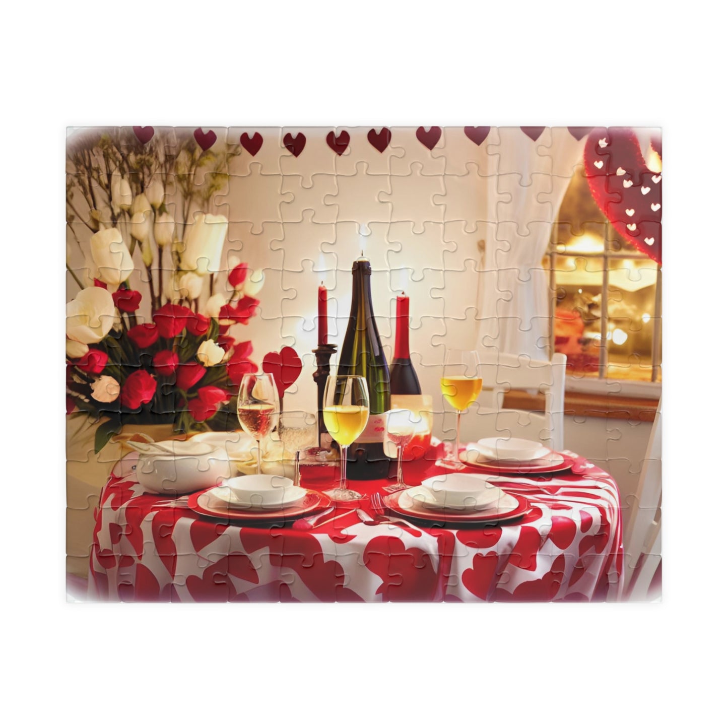 Romantic Valentine's Dinner Puzzle (110, 252, 520, 1014-piece)