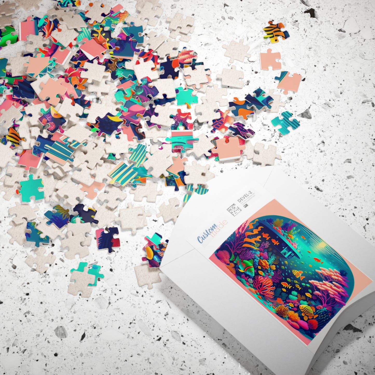 Kid’s Colorful Sea Puzzle, 110-Piece