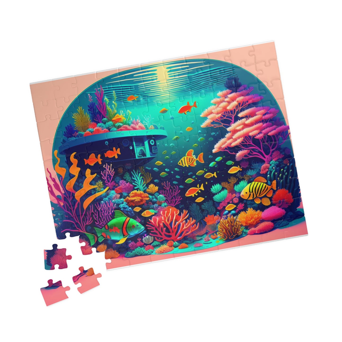Kid’s Colorful Sea Puzzle, 110-Piece