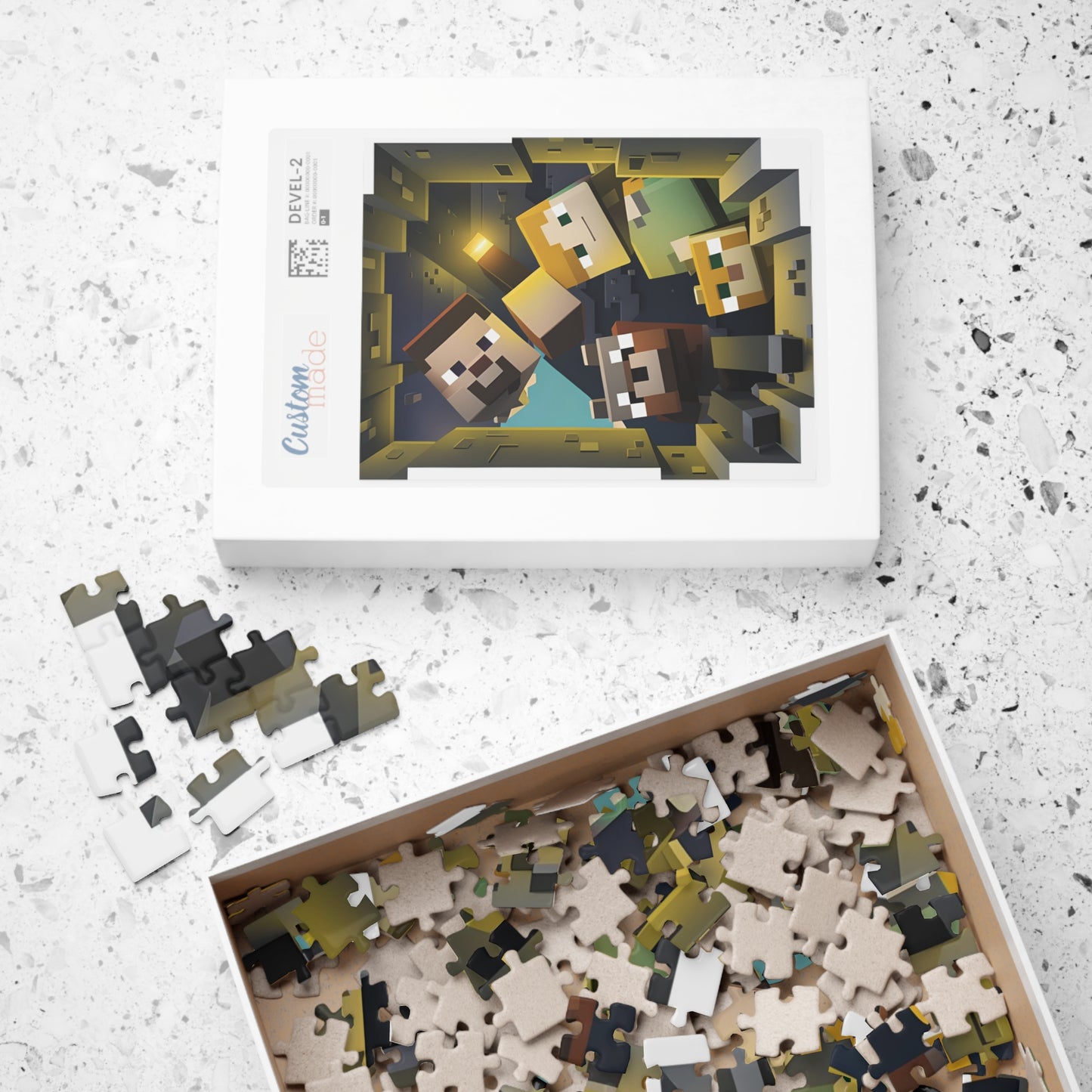 MineCraft Puzzle (110, 252, 500, 1014-piece)