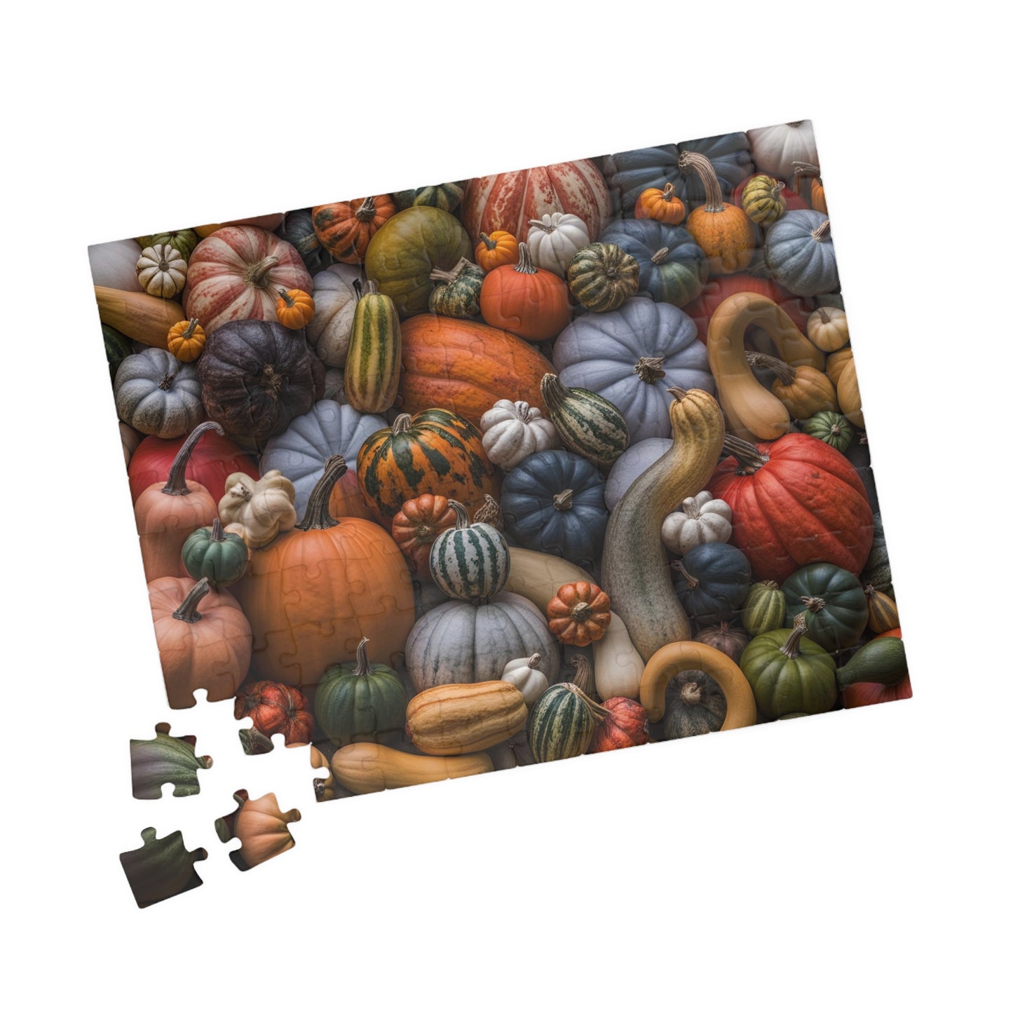 Autumn Squash and Pumpkins Puzzle (110, 252, 500, 1014-piece)