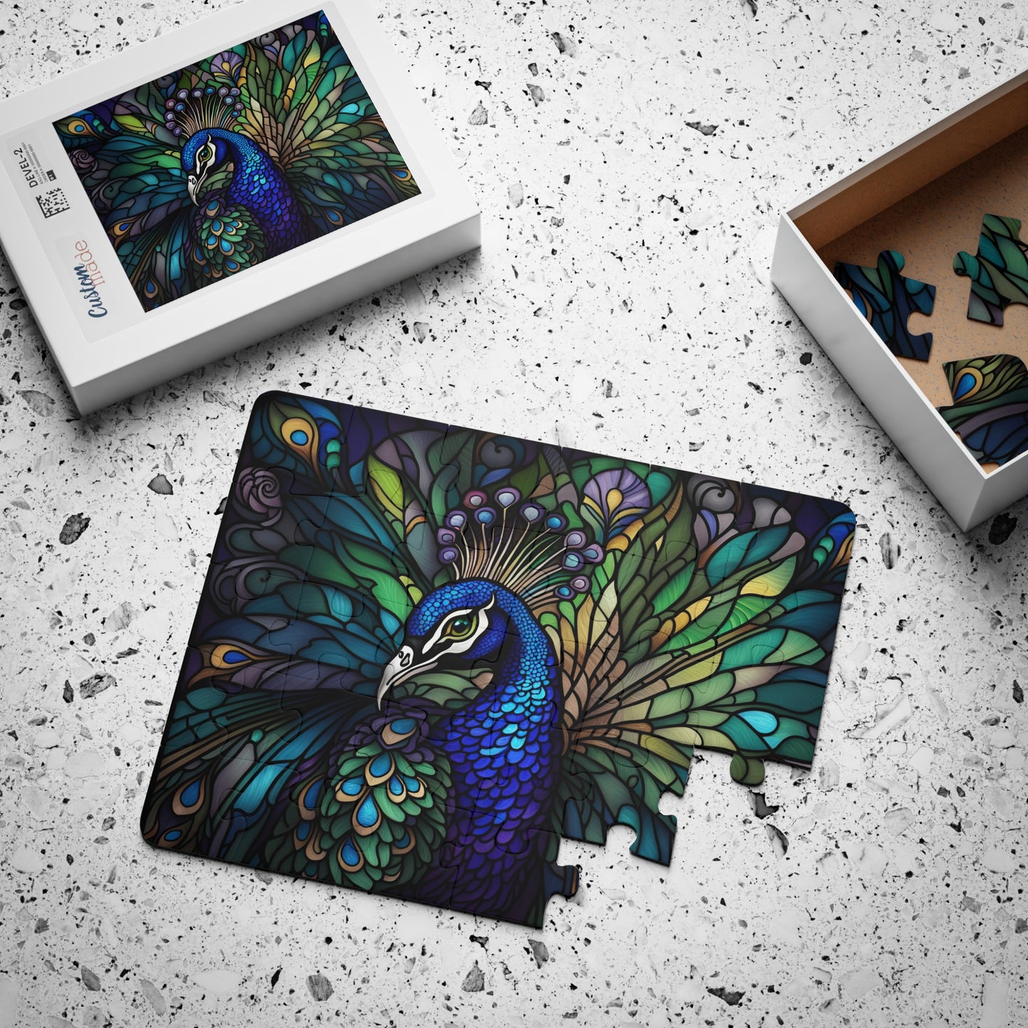 Kids' Peacock Puzzle, 30-Piece