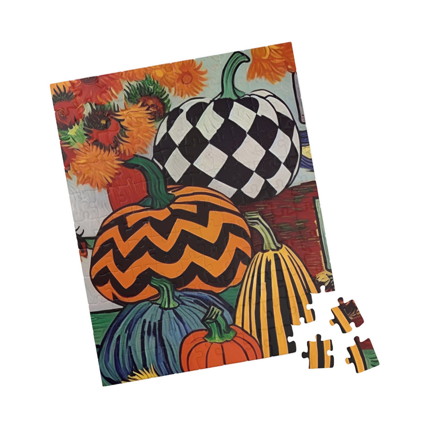 Van Gogh Pumpkin Puzzle (110, 252, 500, 1014-piece)