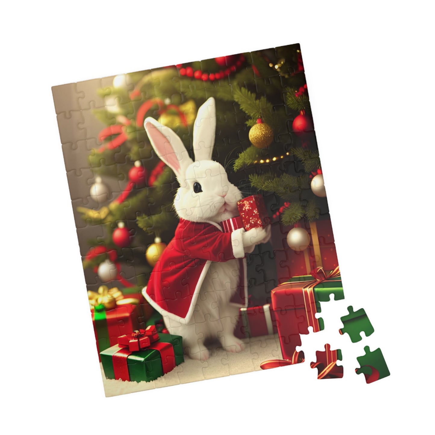 White Rabbit Puzzle (110, 252, 500, 1014-piece)