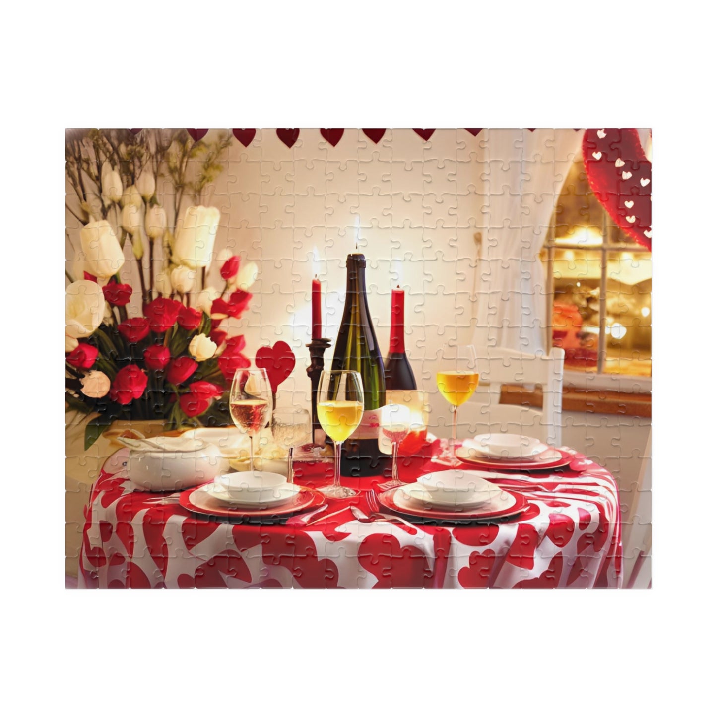 Romantic Valentine's Dinner Puzzle (110, 252, 520, 1014-piece)