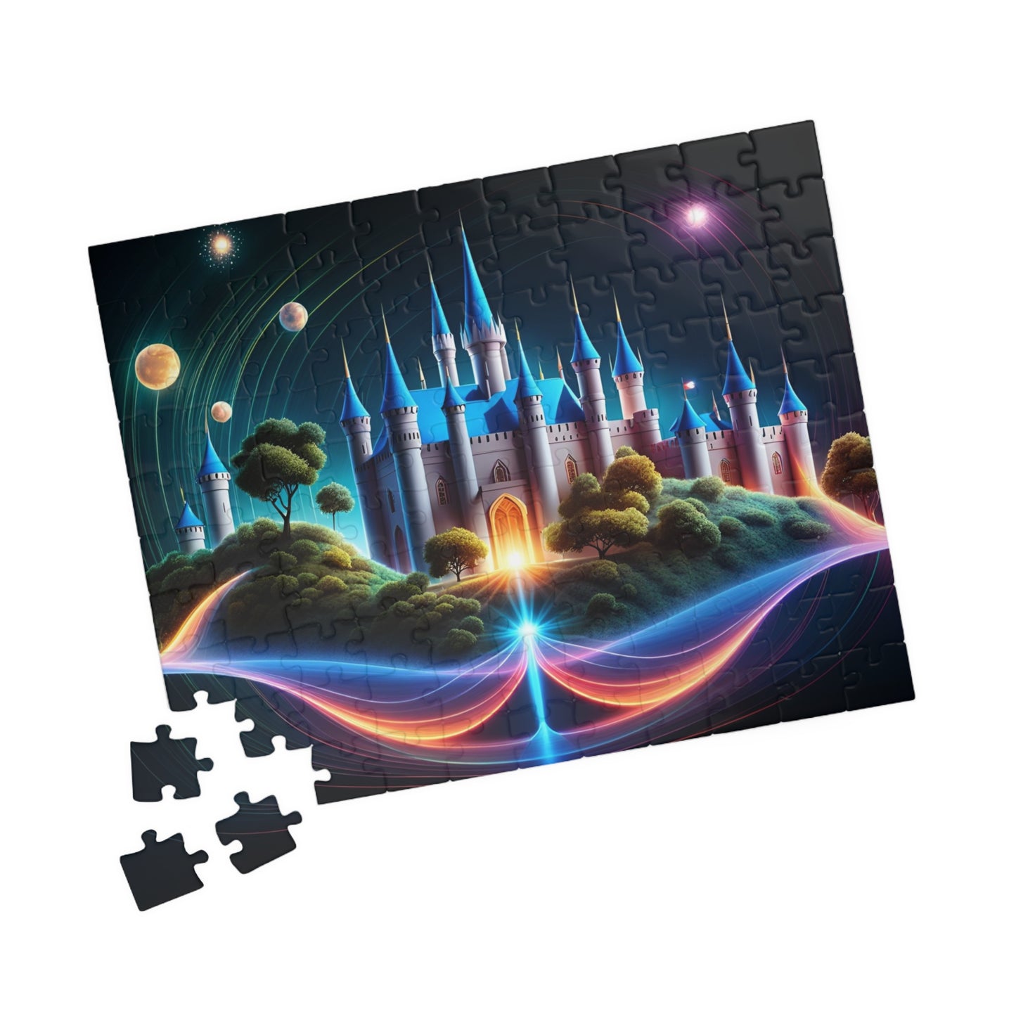 Kid's Magical Castle Puzzle, 110-Piece