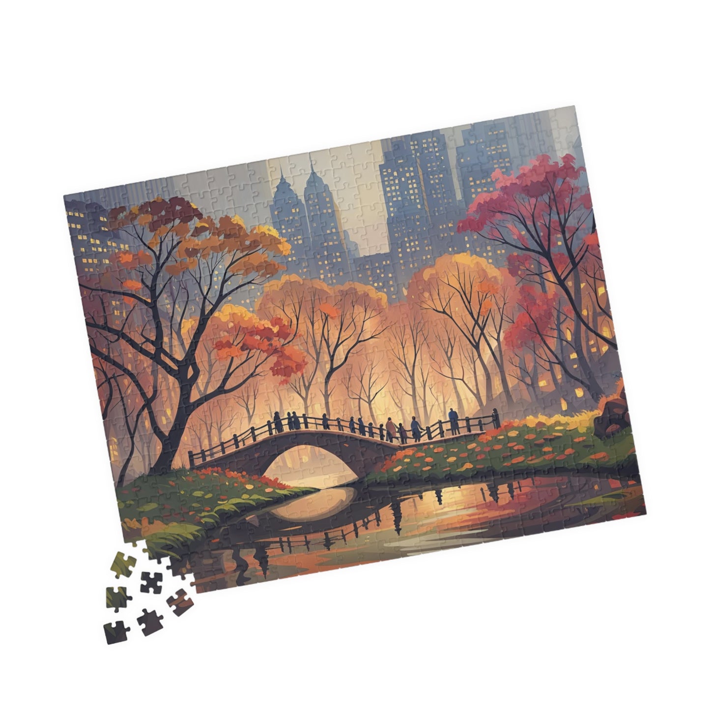 Central Park in Autumn Puzzle (110, 252, 500, 1014-piece)