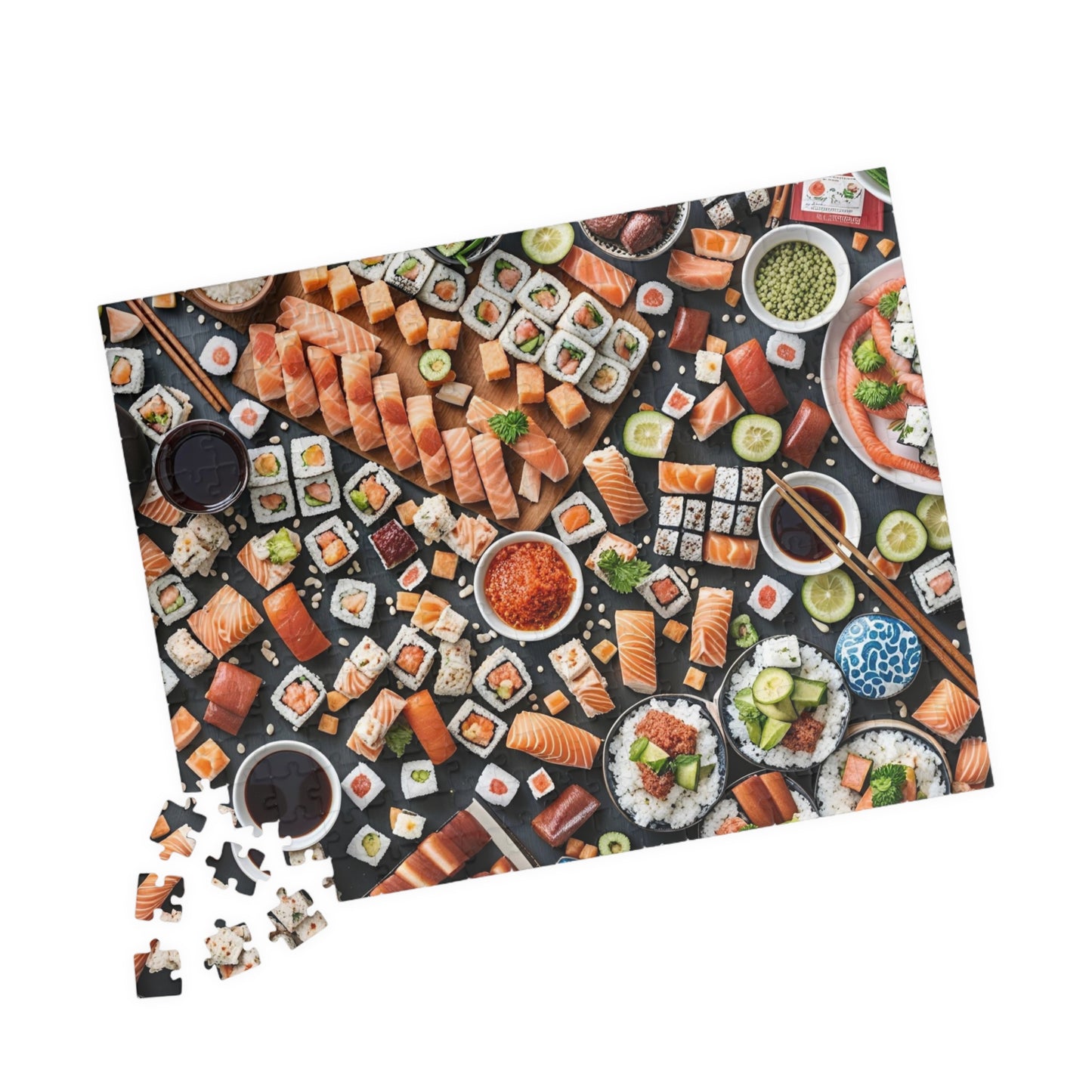 Sushi Platter Puzzle (110, 252, 500, 1014-piece)