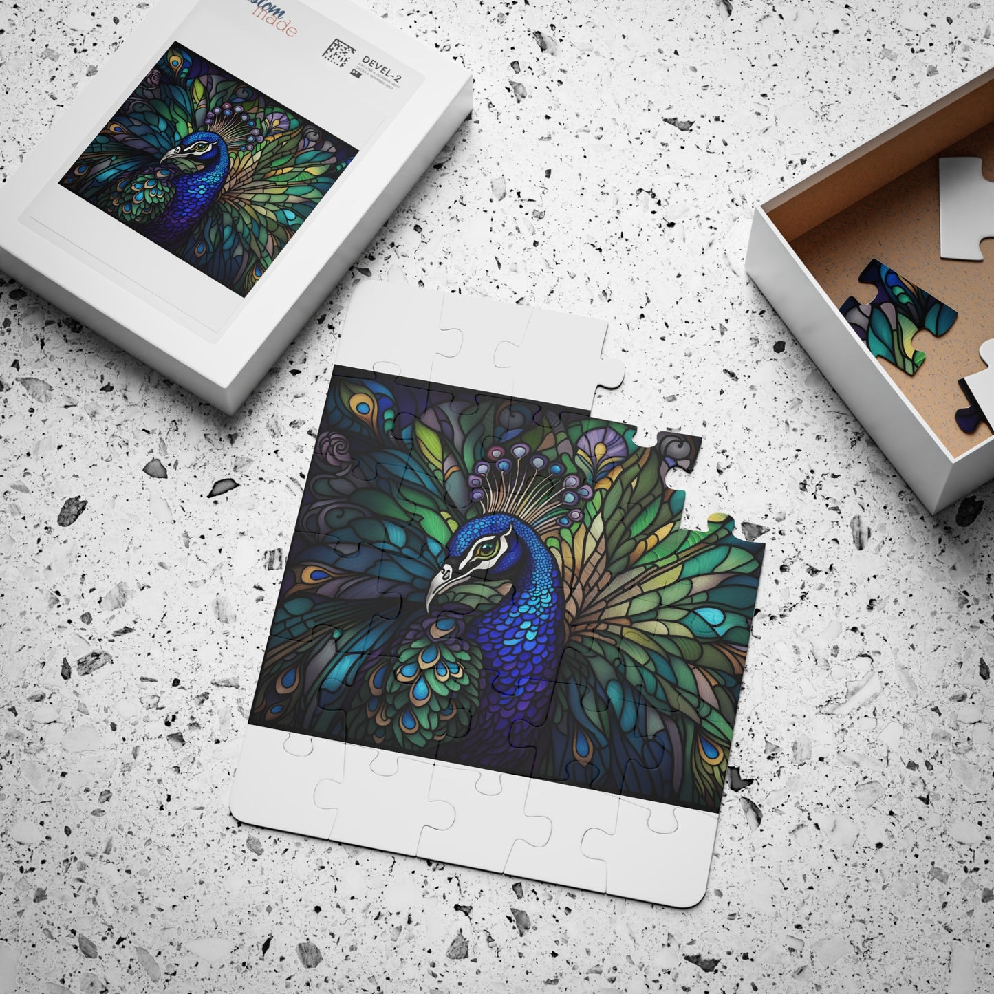 Kids' Peacock Puzzle, 30-Piece