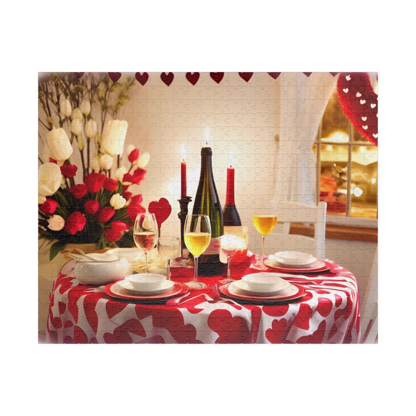 Romantic Valentine's Dinner Puzzle (110, 252, 520, 1014-piece)