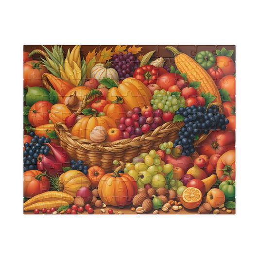 Thanksgiving Cornucopia Puzzle (110, 252, 500, 1014-piece)