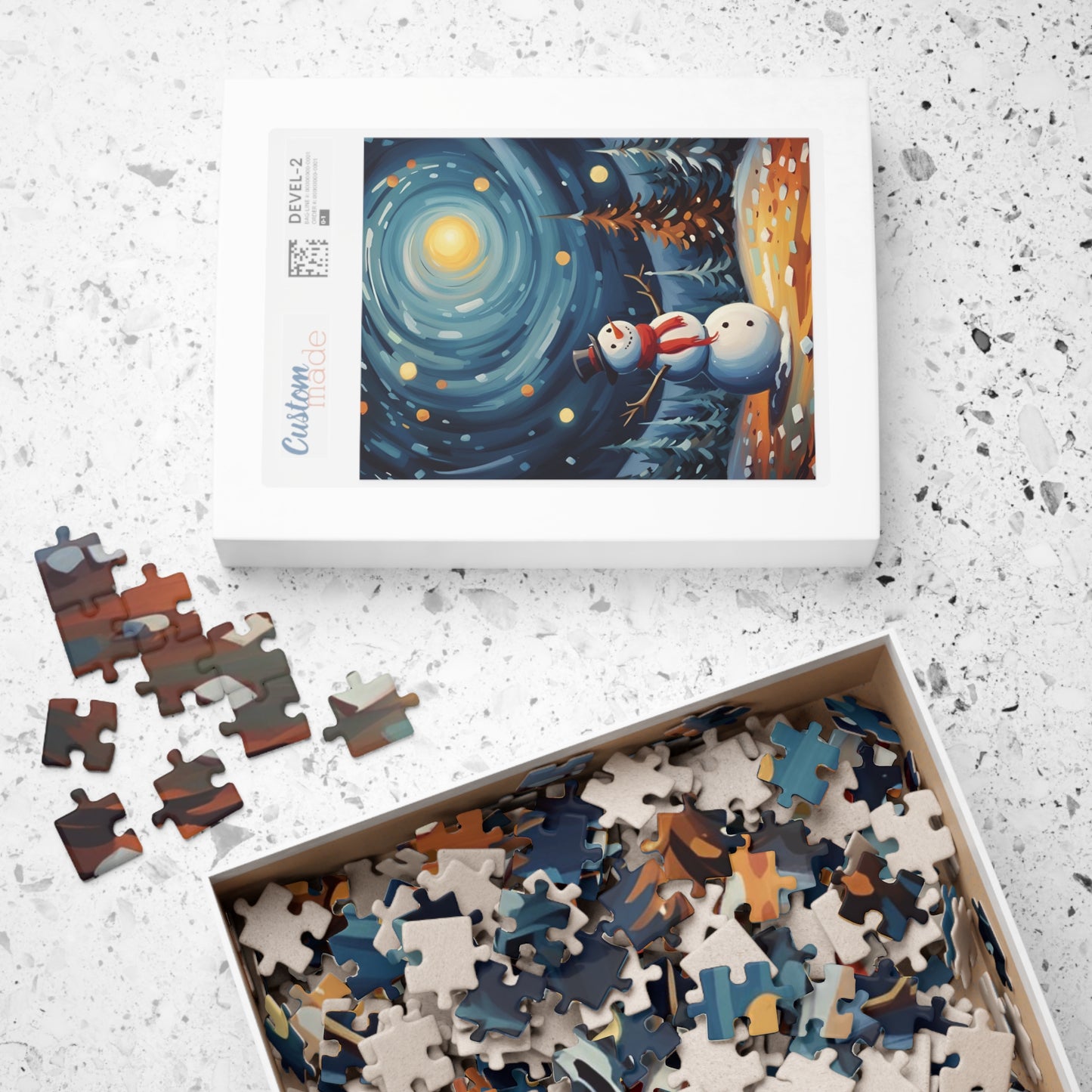 Christmas Sky Puzzle (110, 252, 500, 1014-piece)